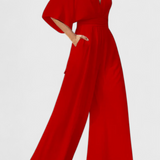 Isaura Mono Largo Elegante laia Jala ja V-kaelusega