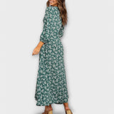 Maxi lilleline kleit naistele
