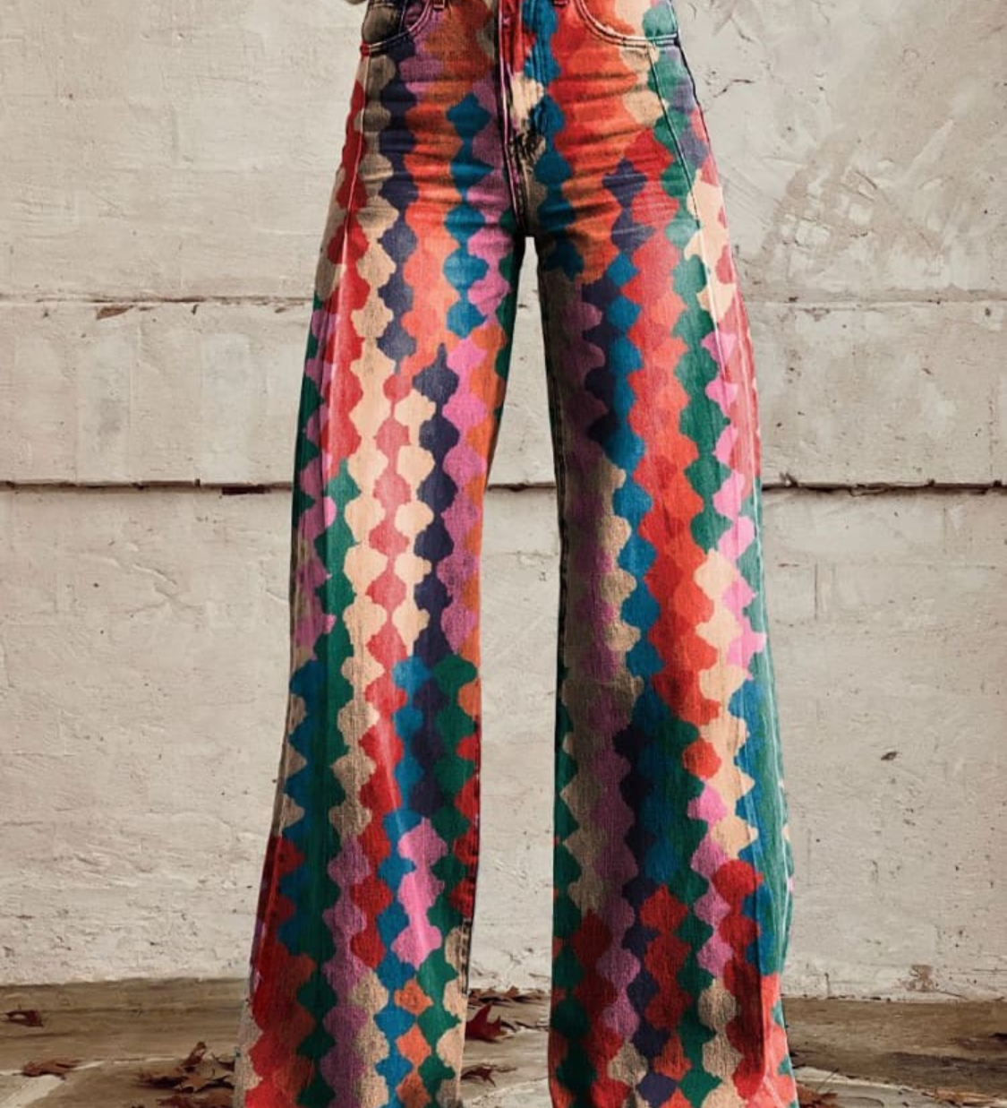 Monika - boho elegantne püksid