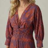 Valentina™ | Ristitud midi kleit