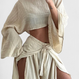 Elsie Kimono ja Ristpükside Komplekt