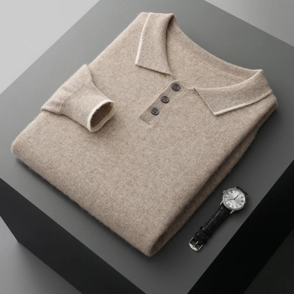 Saint-Tropez cashmere polo