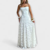 Emberly - elegantne maxi kleit jacquard kangast
