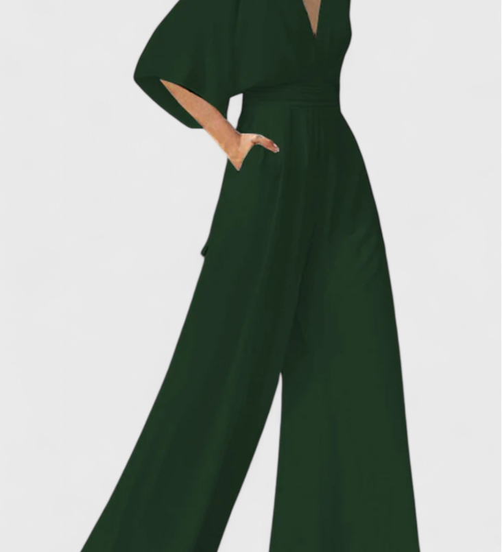 Isaura Mono Largo Elegante laia Jala ja V-kaelusega