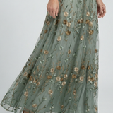 Valeria™ | Lilleline maxi halter kleit