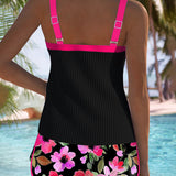Aitana™ | Elegantne Kaheosaline Tankini Komplekt
