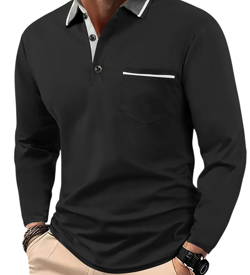 Larsen™ | Klassikaline pika varrukaga polo
