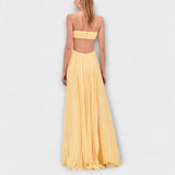 Mireille - Elegantsete plisseeritud maxi kleitide avadega