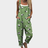 Lõdvestunud Dungaree Üksik
