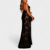 Sara - Lillemustriga maxi kleidid