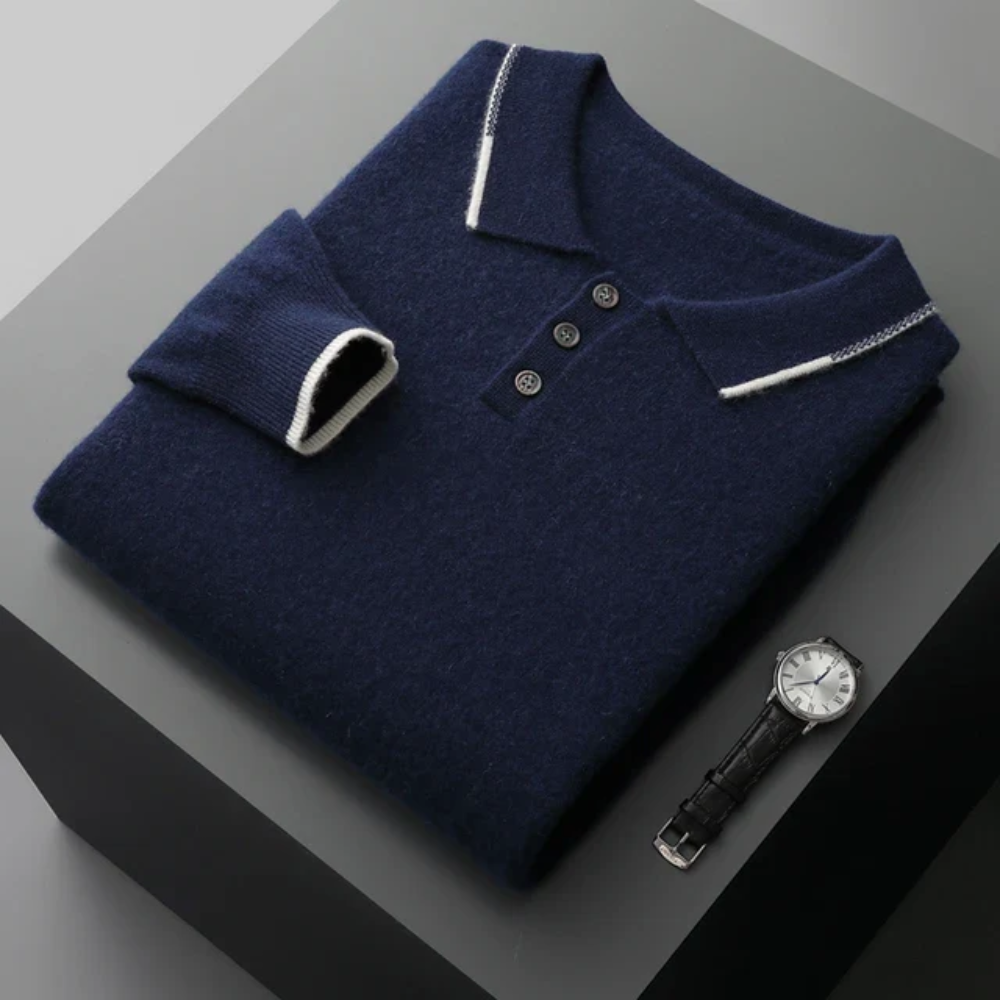 Saint-Tropez cashmere polo