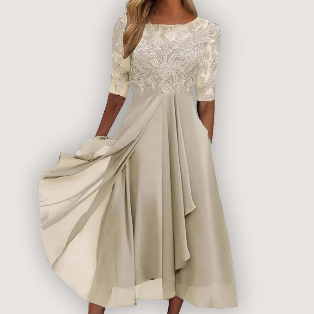 Paula™ | Elegantne Geelkleit
