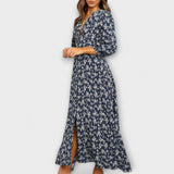 Maxi lilleline kleit naistele