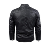 Lucas™ | Nahkjakker pehme voodriga retrostiilis