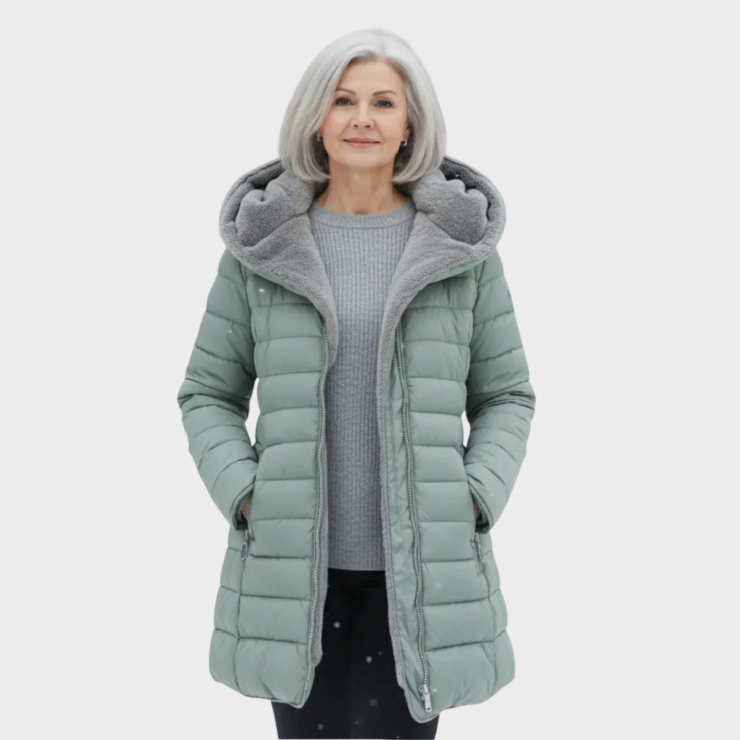 Maja – Elegantne talve mantel voodriga muretu luksuse jaoks