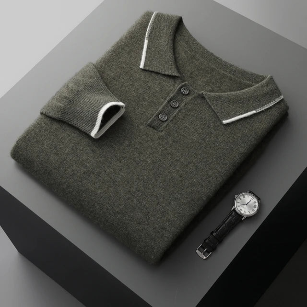 Saint-Tropez cashmere polo