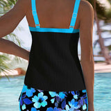 Aitana™ | Elegantne Kaheosaline Tankini Komplekt