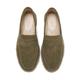 Elegantne seemisnahast espadrill