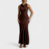 Lennon - Elegantne siidist maxi kleidid