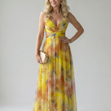 Isabella™ | Maxi Sidemise Kleid