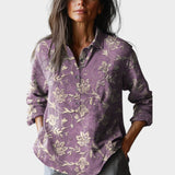 Inara™ | Ajatu linane särk, millel on muster