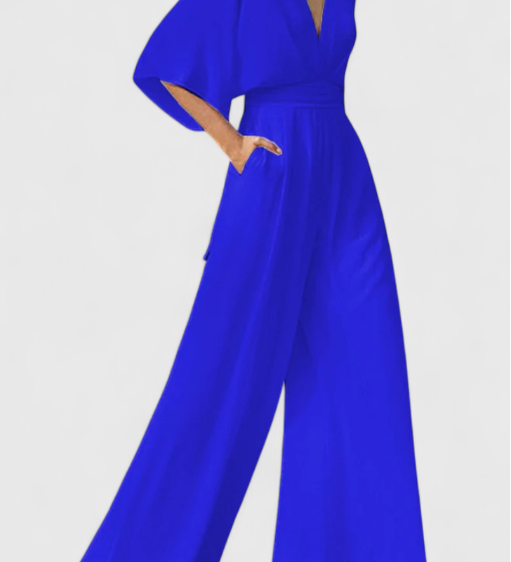 Isaura Mono Largo Elegante laia Jala ja V-kaelusega
