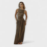 Zendaya - Maxi puuvillane kleit