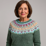 Abigail | Vintage kudumiga sviiter saarega