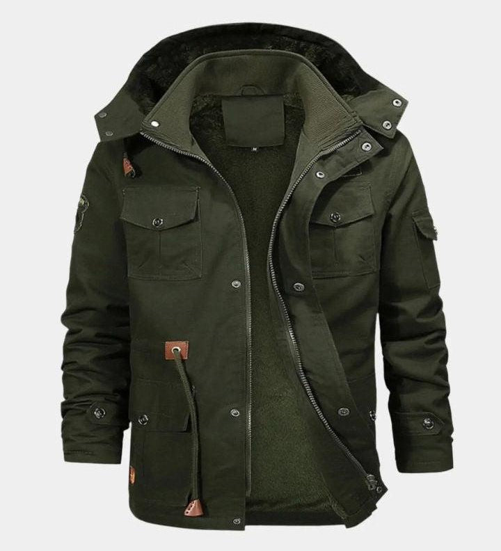 Adrian™ | Fliisist bomberjakk