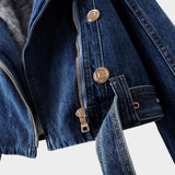 Alessia™ | Naiste Denim-jakk karvase kraega