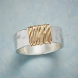 Bohemian Golden Meadow Ring