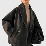 Helena | Üksikasjalik Tweed Mantel
