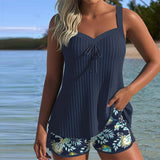 Rocío™ | Riba-tankini kaheosalise aluspükstega