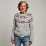 Bridget | Vintage Islandi Kampsun