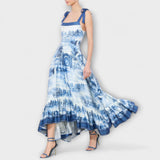 Lucía - Lummav lilleline maxi kleit
