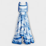 Lucía - Lummav lilleline maxi kleit