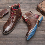 Eldrich™ | Nahast Oxford saapad