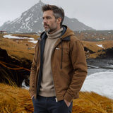Gaspard™ | Elegantne kapuutsiga ja lukuga jakk