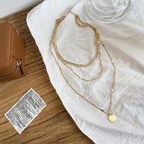 Gold and Silver Necklace