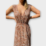 Serephina - Boheemlaslik Maxi Kleid