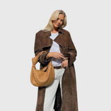 Verónica – elegantne nubukist mantli