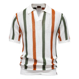 FluxStripe V-kaelusega polo