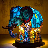 Nounours – Võluv ja värviline klaasist elevandi lamp