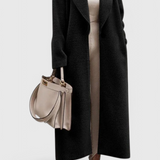 Chloe | Elegantne Täispikk Struktuurne Mantel