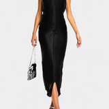 Jianna Metalliliste Fraktsioonide Kleid