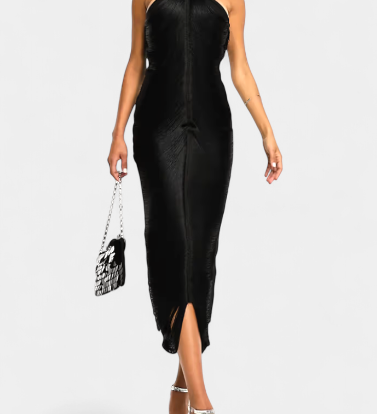 Jianna Metalliliste Fraktsioonide Kleid
