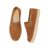 Elegantne seemisnahast espadrill