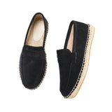 Elegantne seemisnahast espadrill