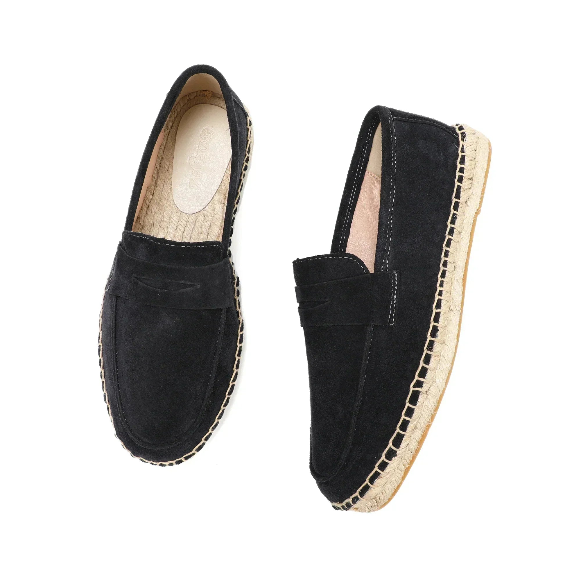 Elegantne seemisnahast espadrill