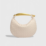 Gerda Bolso Woven kullatud käepidemega